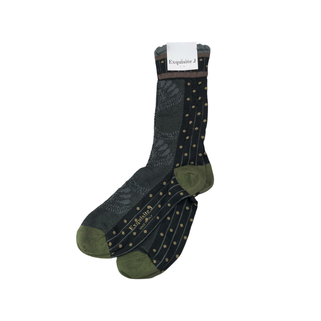 FLORAL/DOTS SOCKS