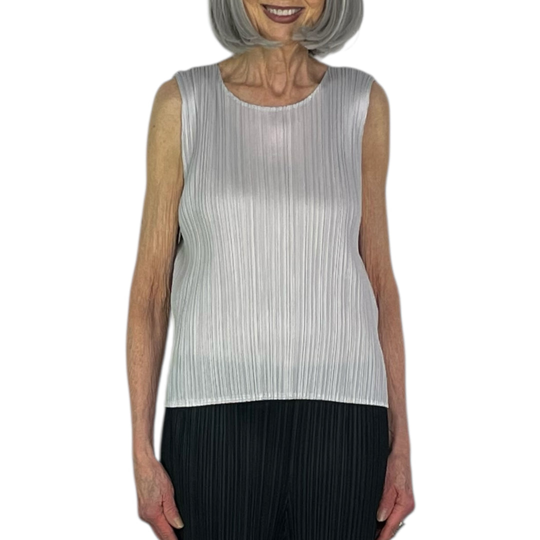 BASICS PLEAT TANK TOP