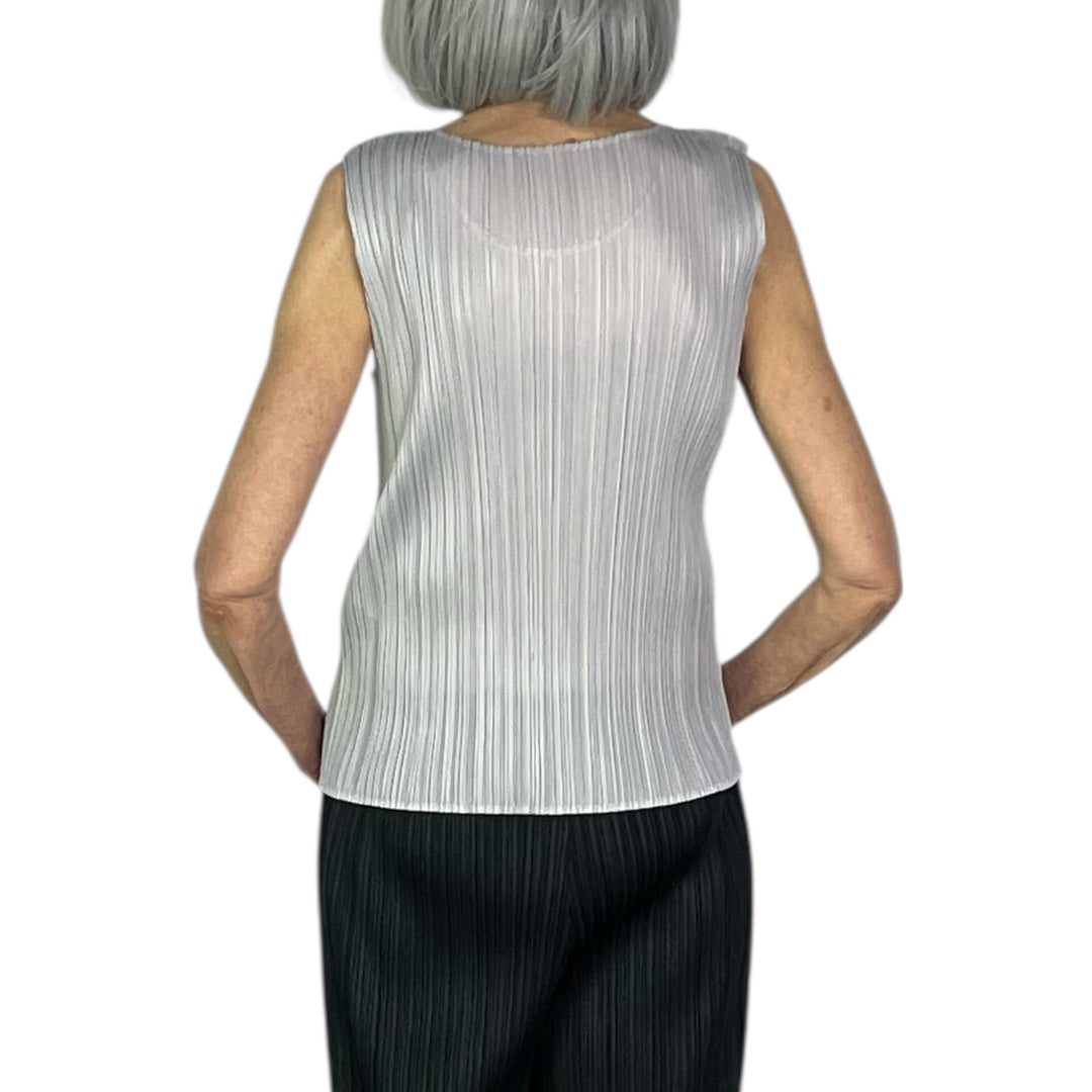 BASICS PLEAT TANK TOP