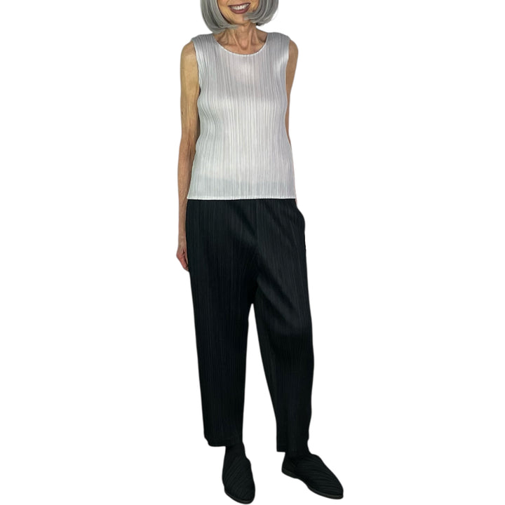 BASICS PLEAT TANK TOP