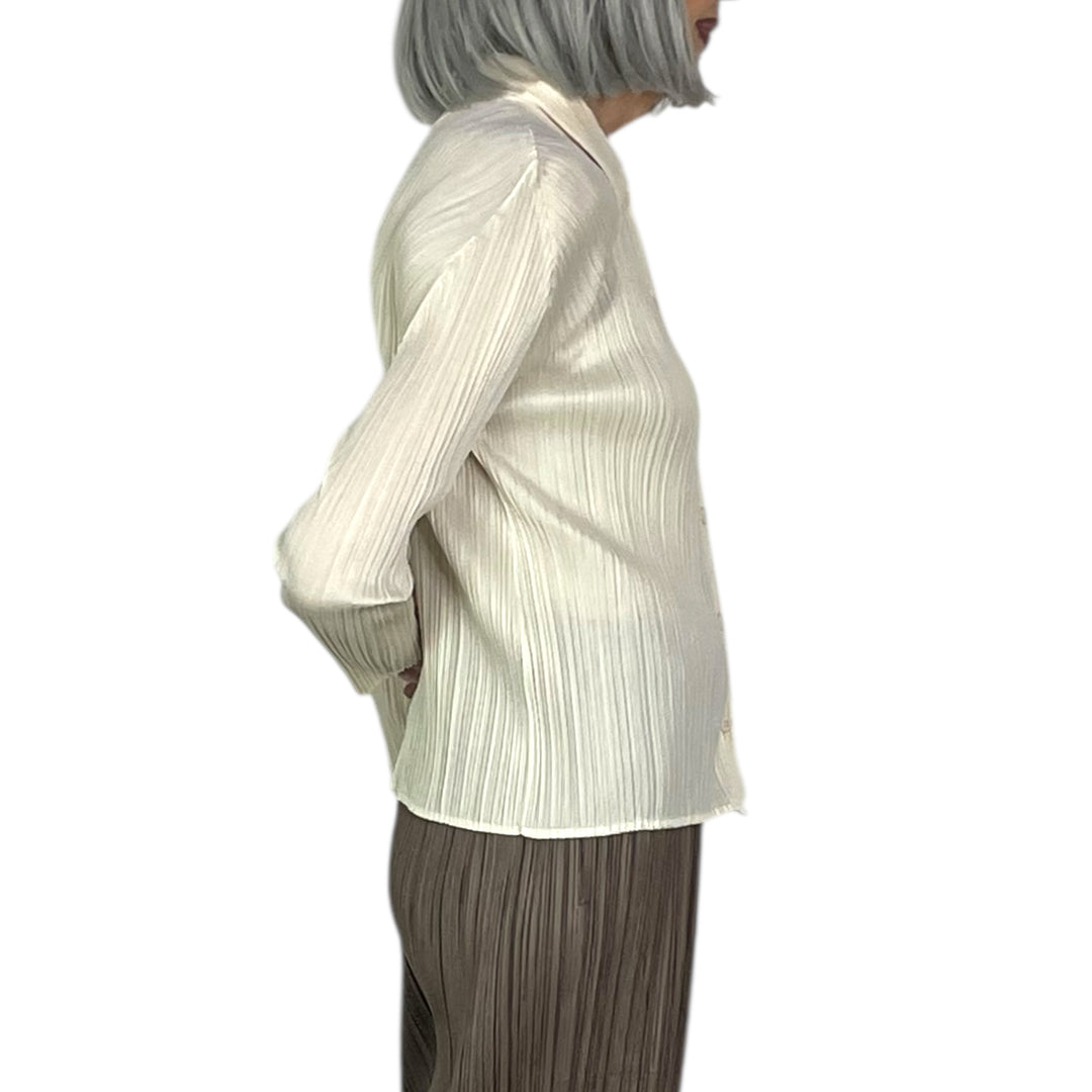 PLEATS L/S SHIRT