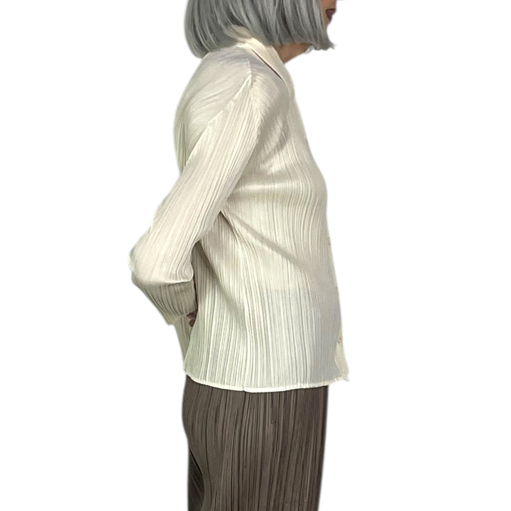 PLEATS L/S SHIRT
