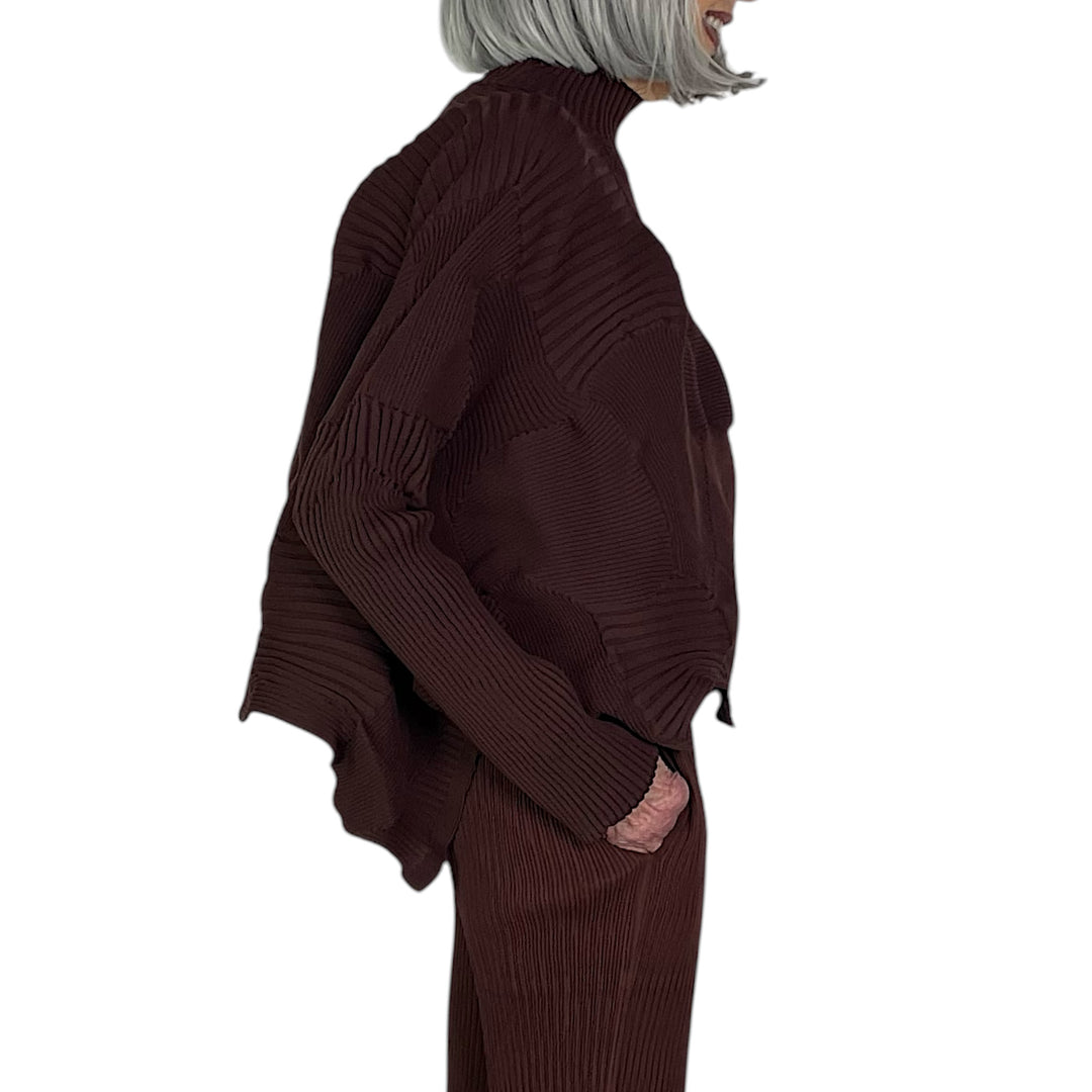 KONE KONE KNIT HI-LO TOP