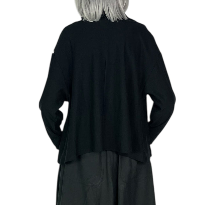 GRAPHIC WEAVE PULLOVER