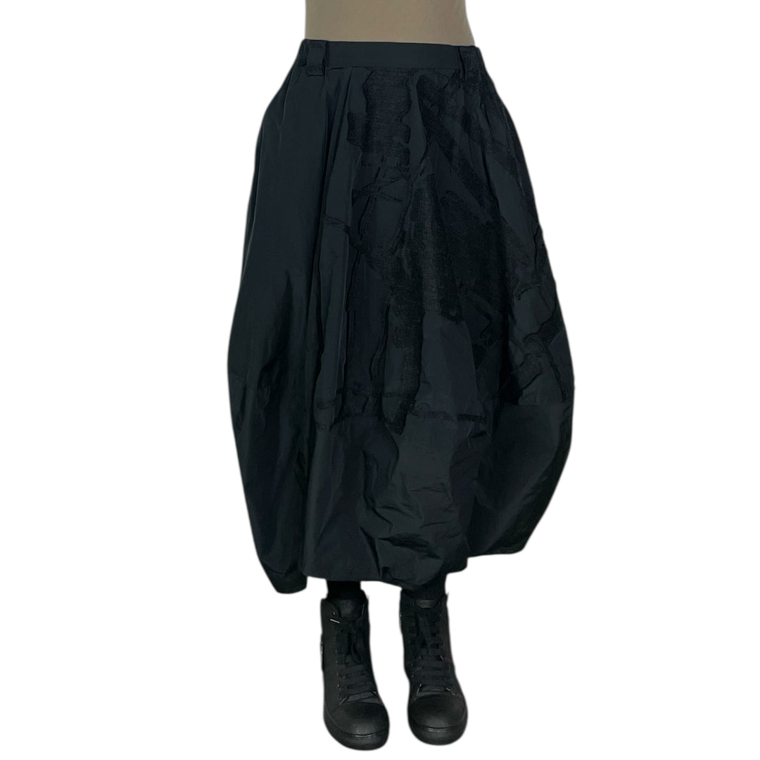 JACQUARD TAFFETA SKIRT