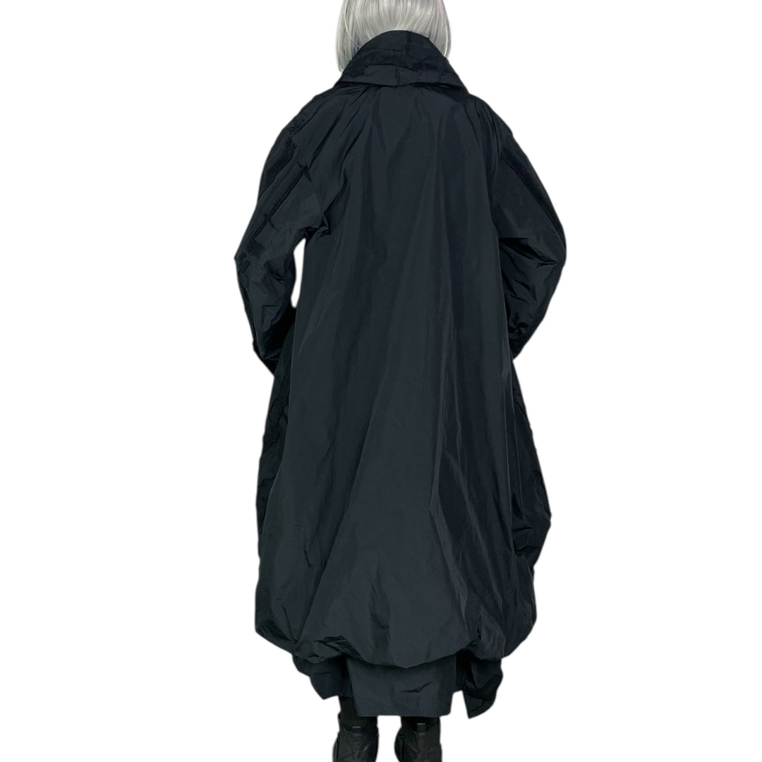 JACQUARD TAFFETA COAT