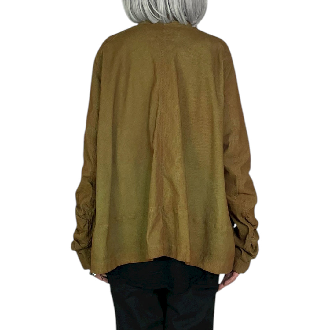 STRETCH TWILL A-LINE JACKET