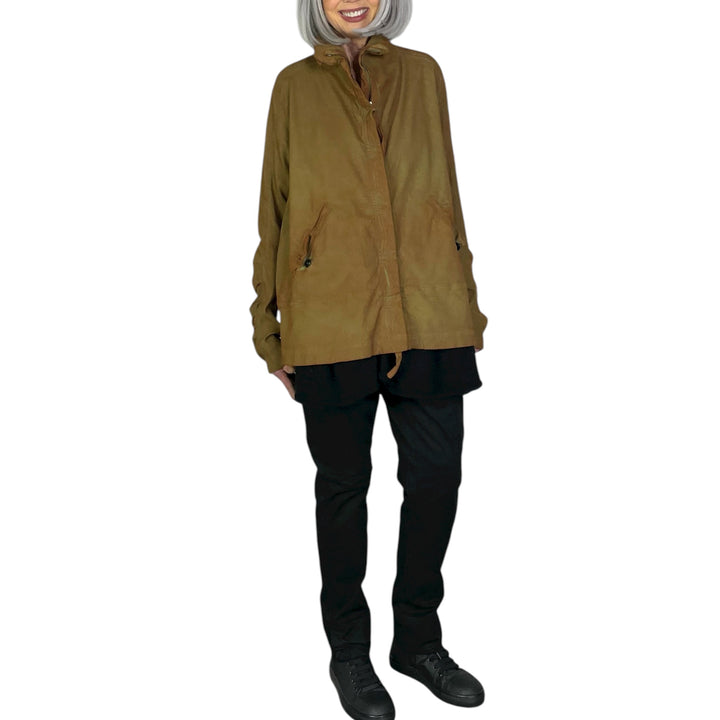 STRETCH TWILL A-LINE JACKET