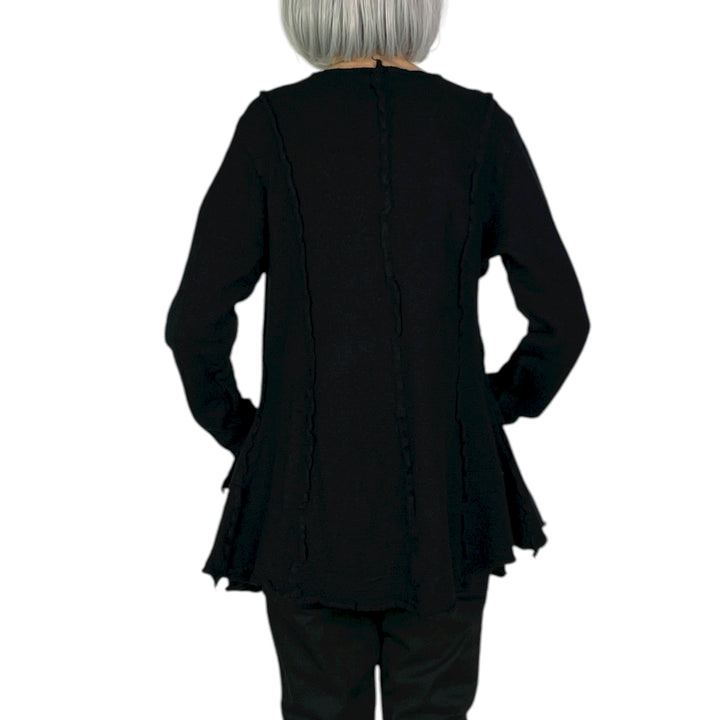 BOILED WOOL PULLOVER