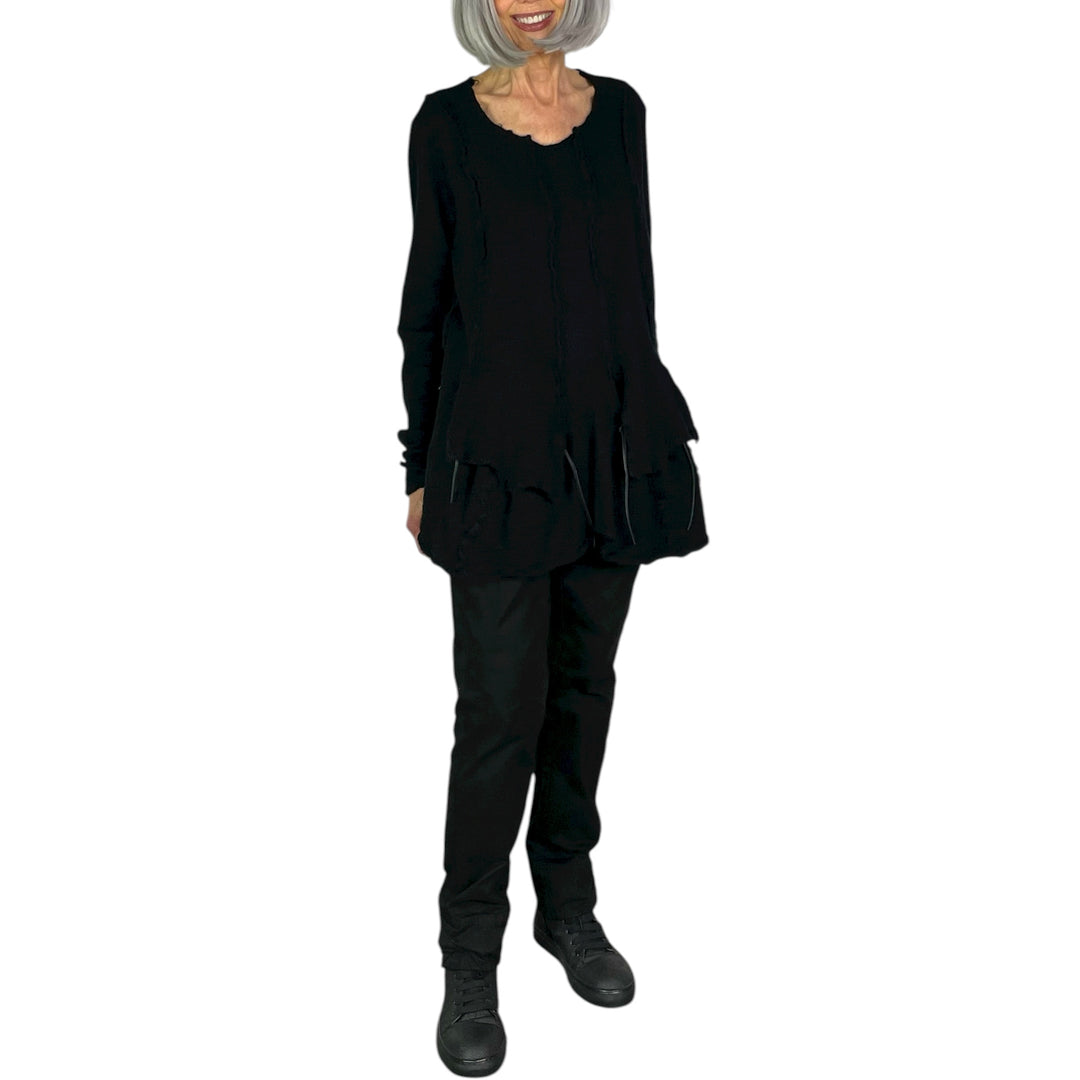 BOILED WOOL PULLOVER