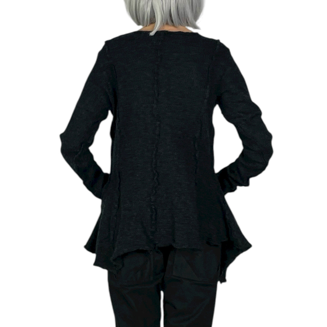 BOILED WOOL PULLOVER