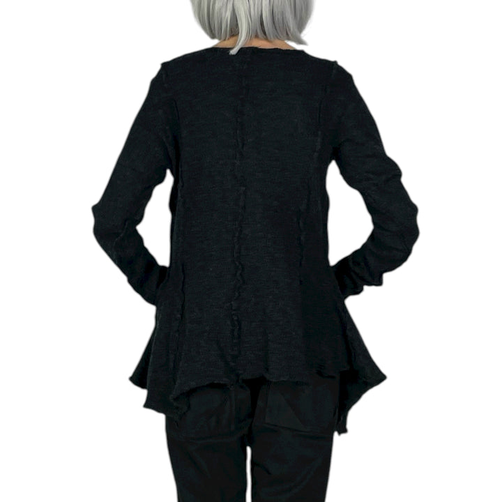 BOILED WOOL PULLOVER