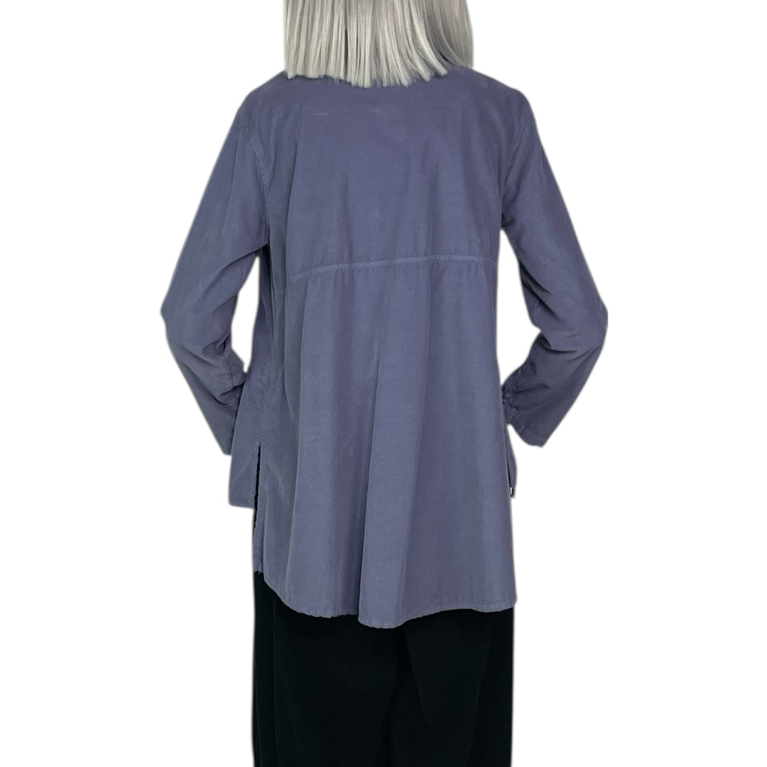 BABY CORD DROP POCKET SHIRT