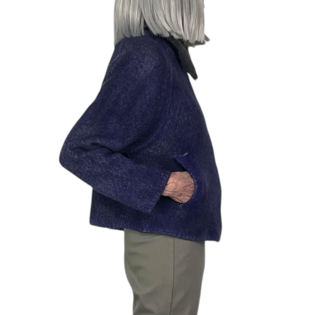 LUNA 5 ZIP CASHMERE CARDIGAN