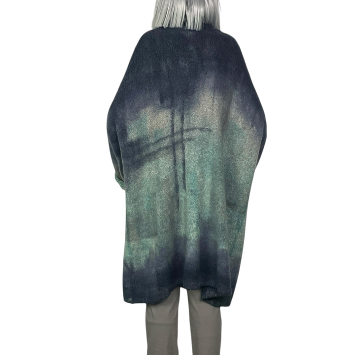 MARIANNE 3 PAINTED CASHMERE COAT