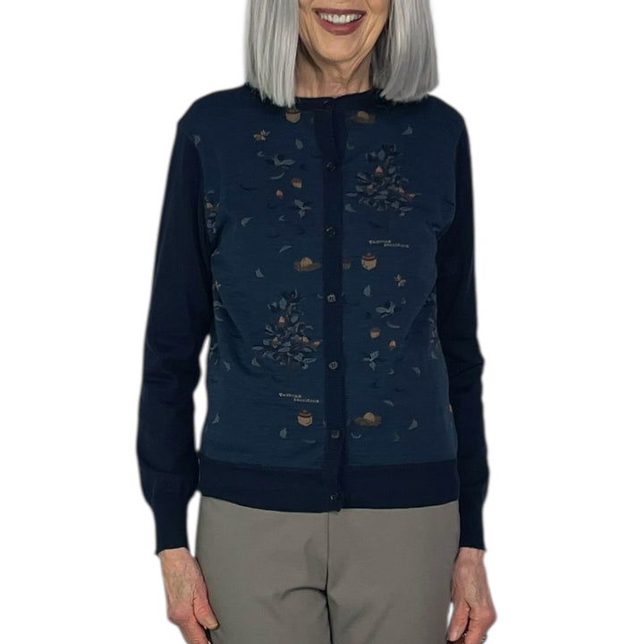 WIND & ACORN TREE CARDIGAN