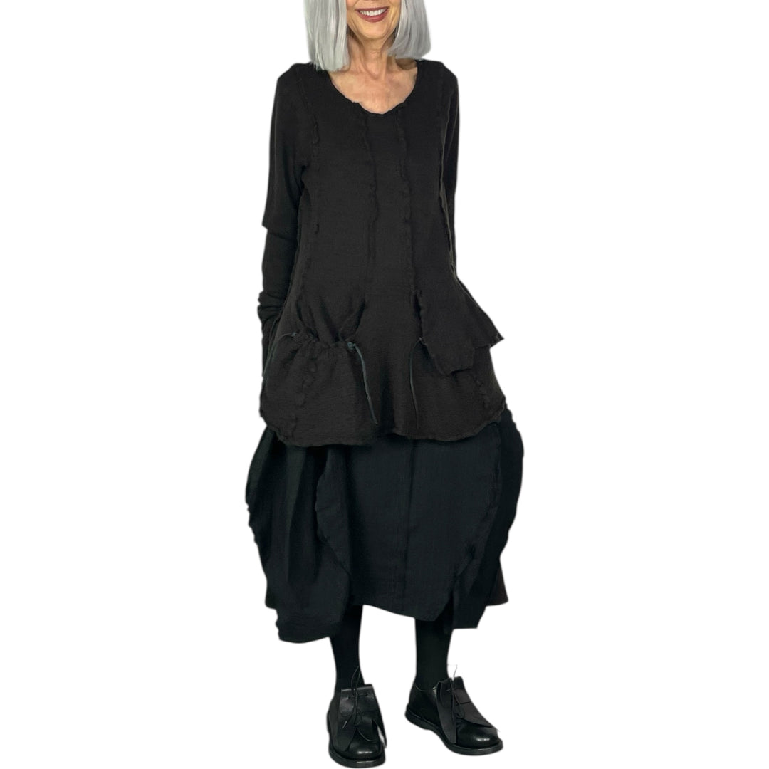 BOILED WOOL PULLOVER