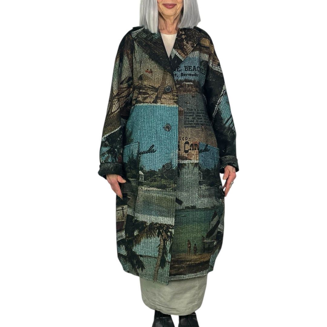 BERMUDA PRINT COAT