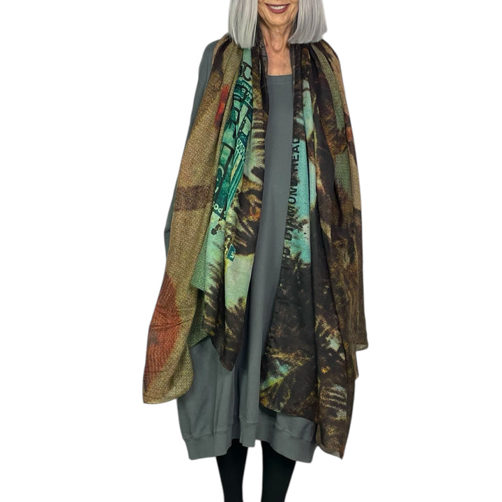 BERMUDA 1 PRINT SCARF
