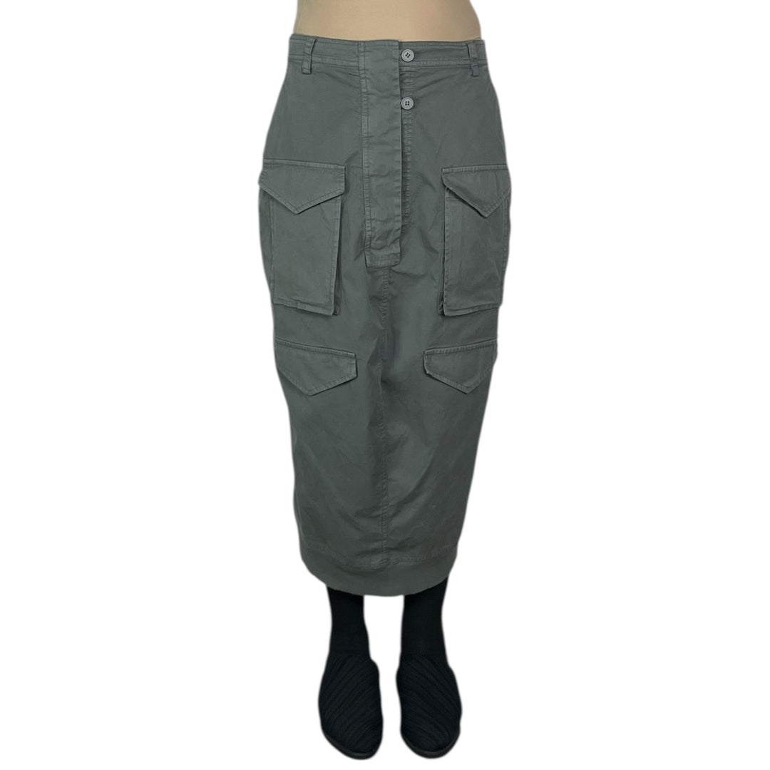 CARGO POCKETS SLIM SKIRT