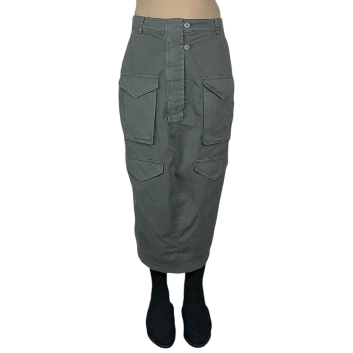CARGO POCKETS SLIM SKIRT