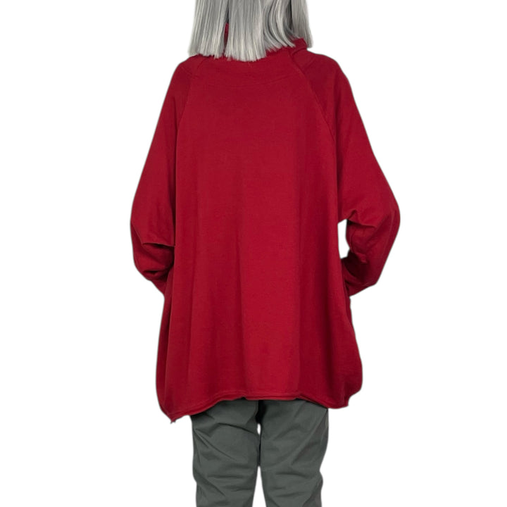 FRENCH TERRY CIRCLE POCKET TUNIC
