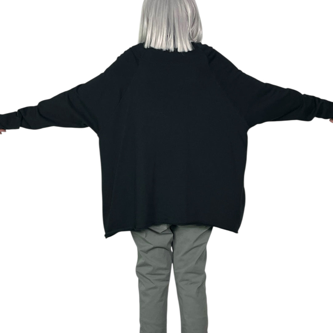FRENCH TERRY CIRCLE POCKET TUNIC