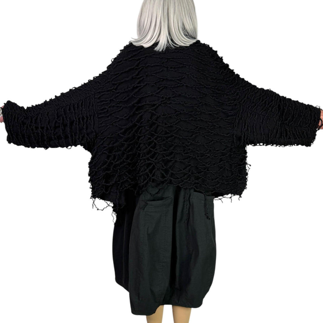 LOOPY KNIT CARDIGAN