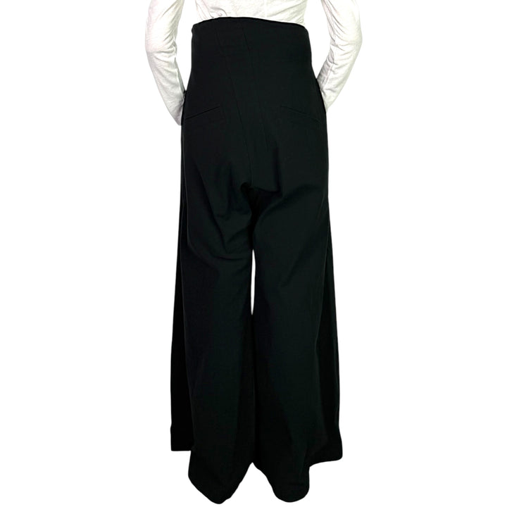 FLARED WIDE LEG TROUSER