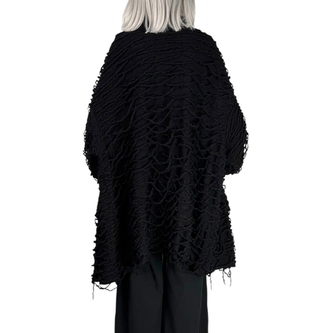 LOOPY KNIT COAT