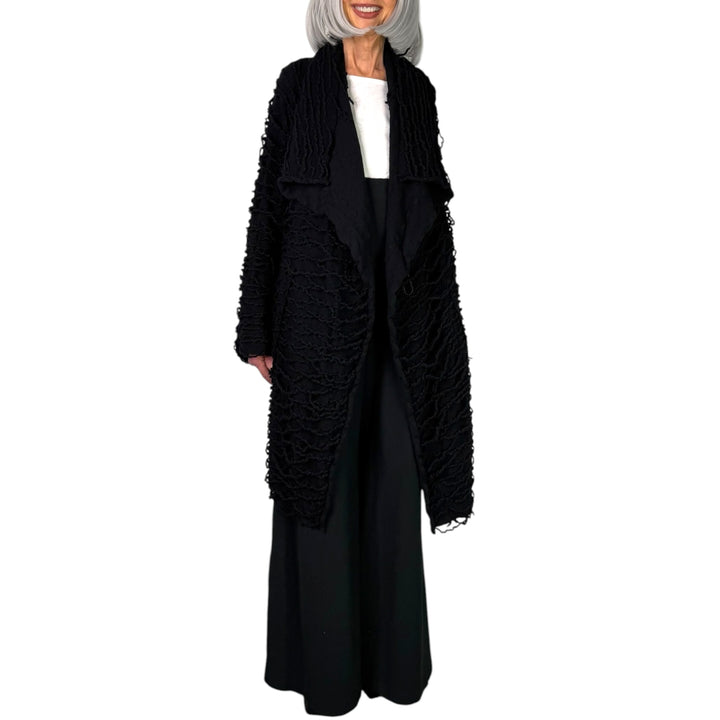 LOOPY KNIT COAT
