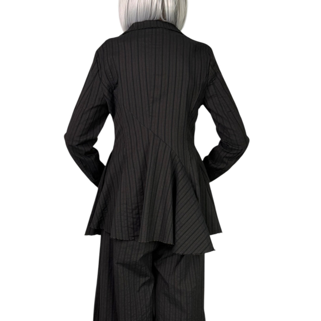 STRIPED LONG JACKET