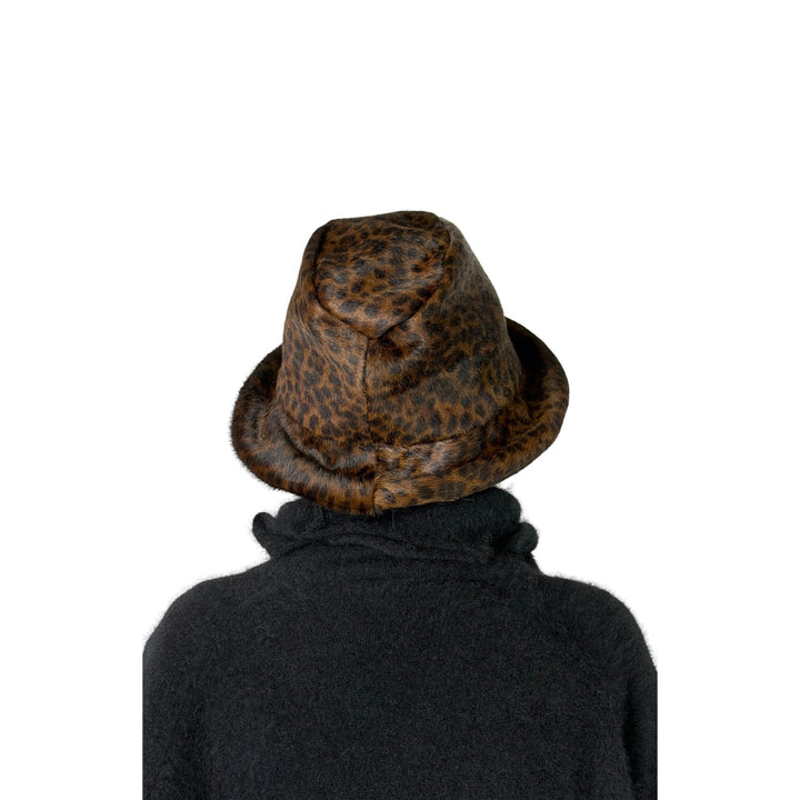 LEOPARD PRINT FEDORA