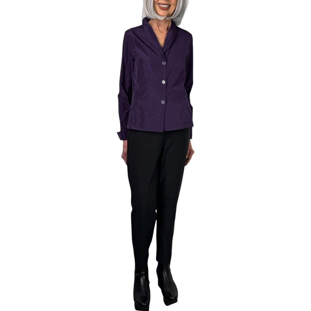 SHAWL COLLAR BLOUSE