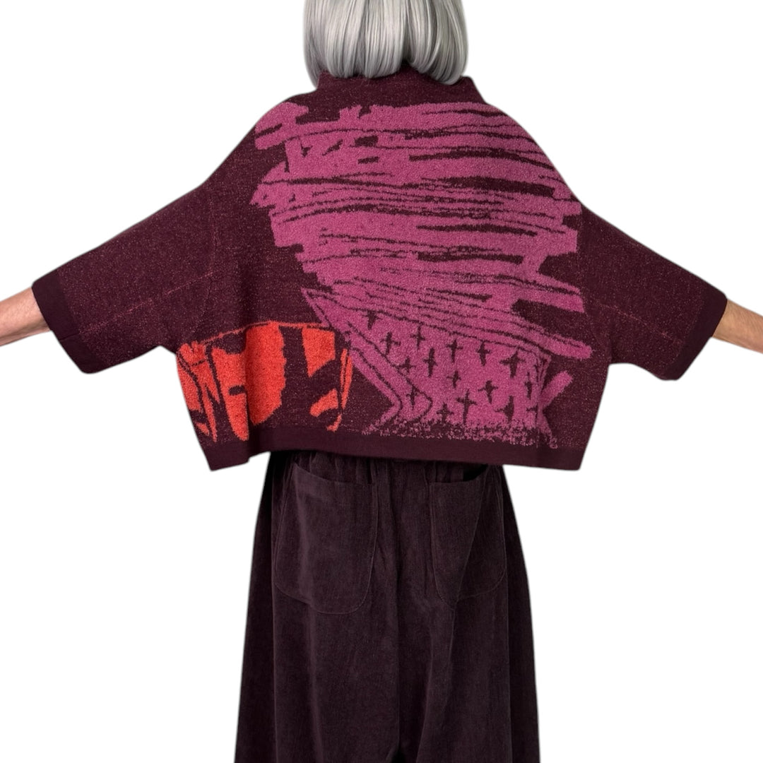 2-WAY DESIGN SWEATER