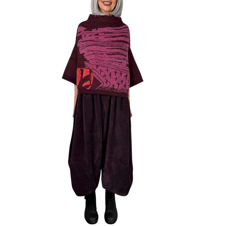 2-WAY DESIGN SWEATER