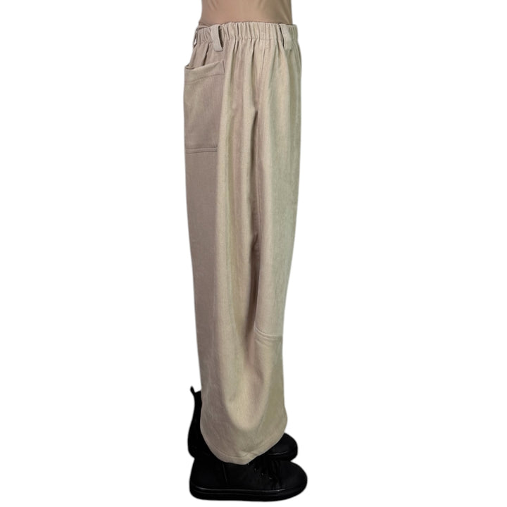CURVED LEG ANKLE PANT