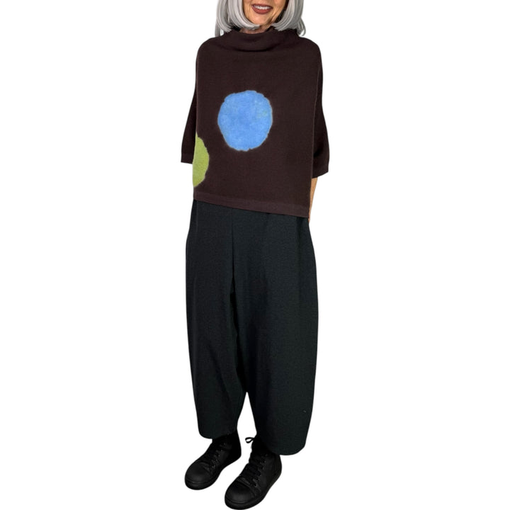 SHIBORI DOTS SWEATER