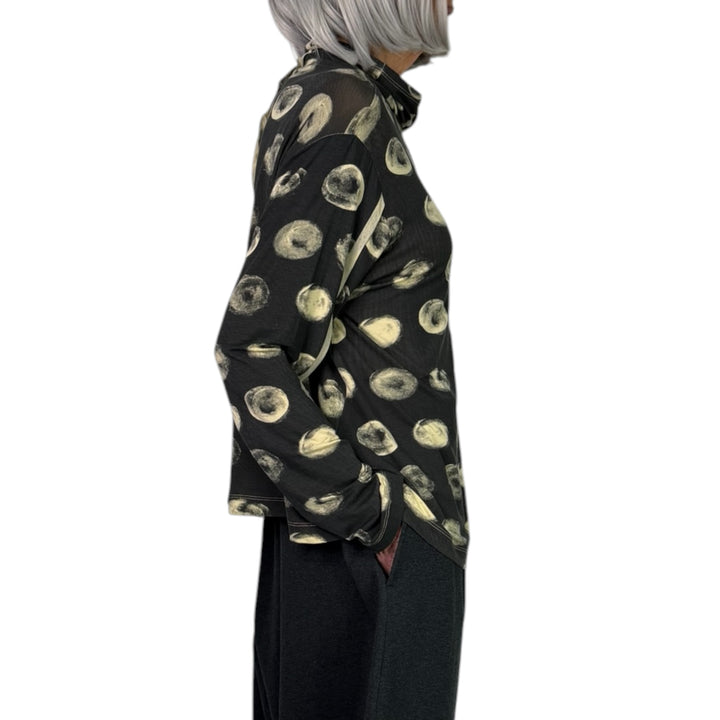 TIE DYE CIRCLES TOP