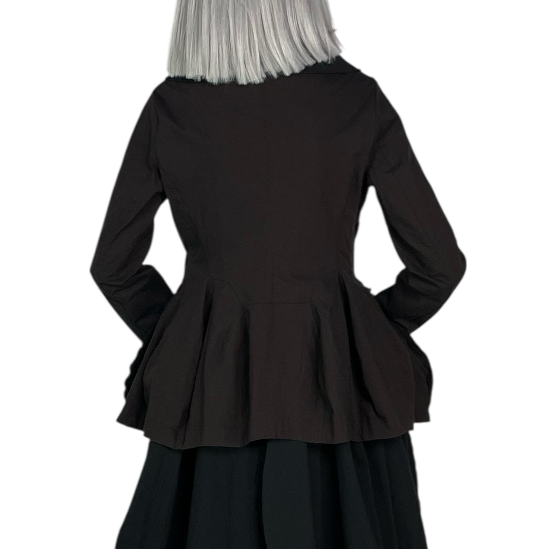 SHAPED JACKET W/OVERLAY