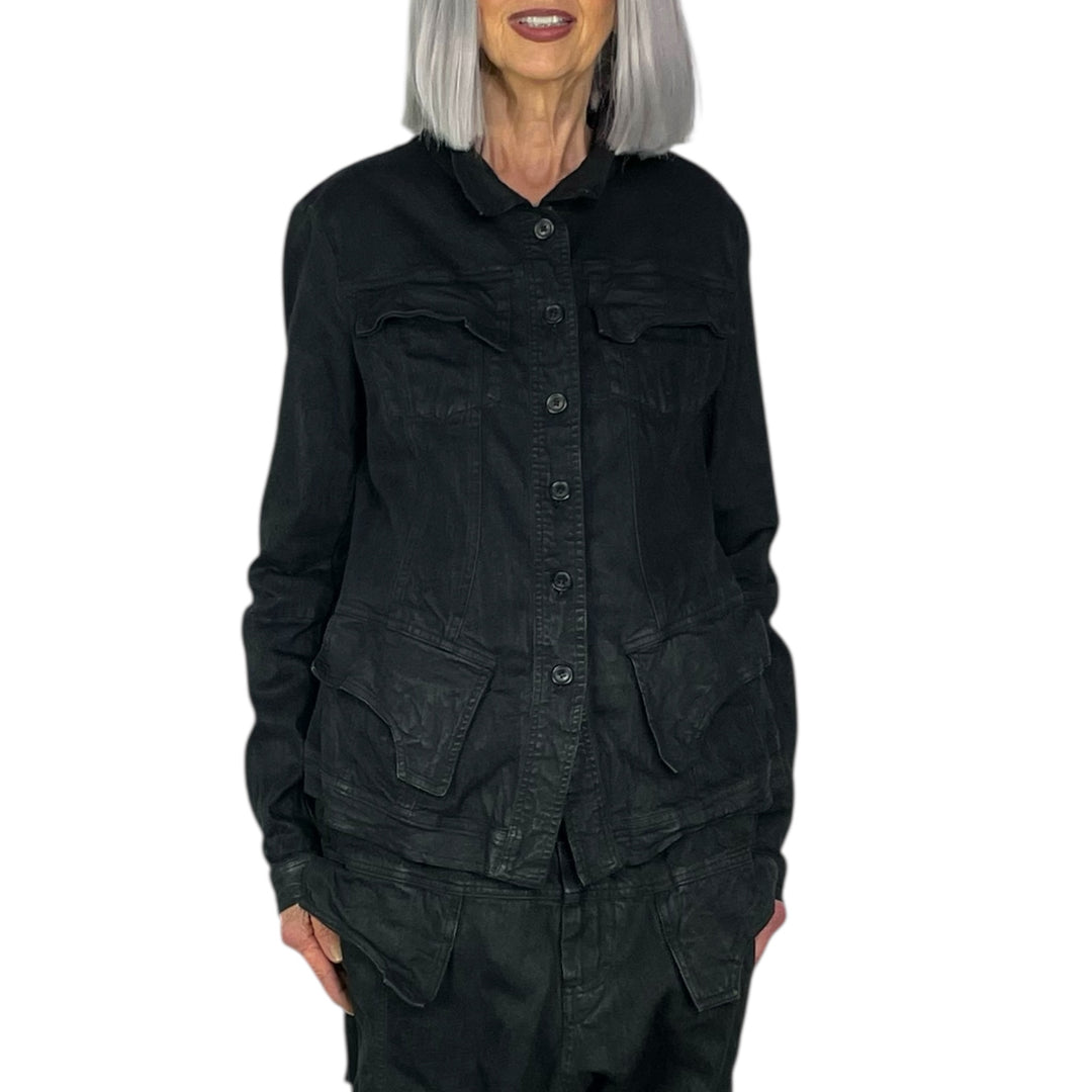 FITTED DENIM JACKET