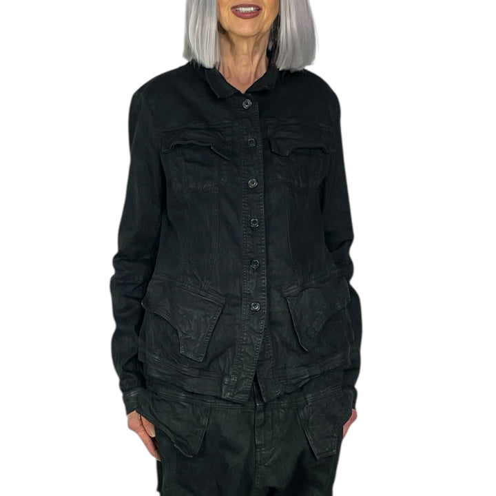 FITTED DENIM JACKET