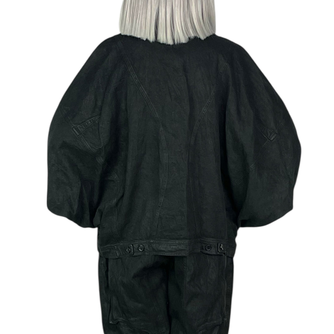 DOLMAN SLEEVE DENIM JACKET