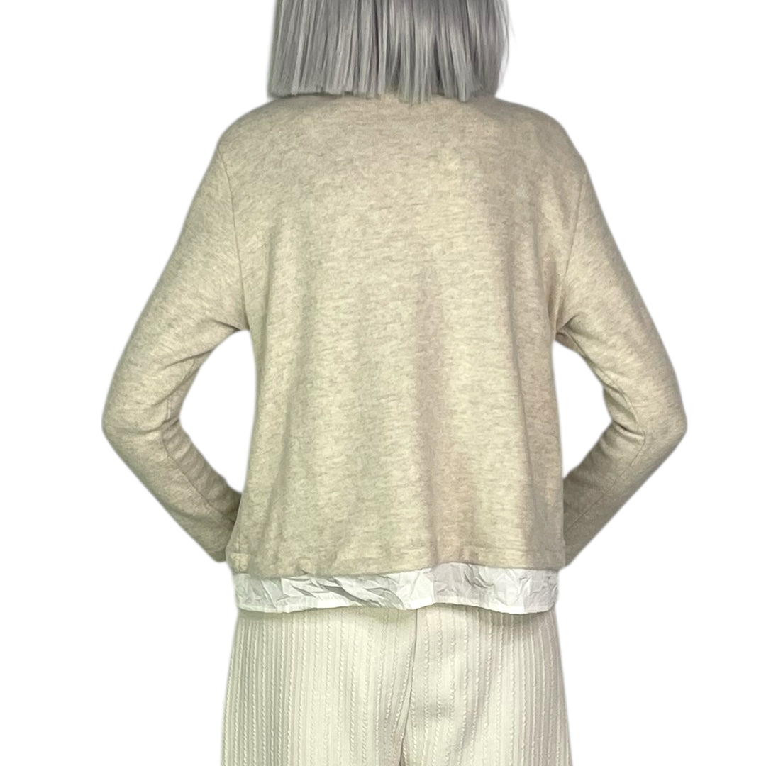 TORO CARDIGAN W/CRINKLE HEM