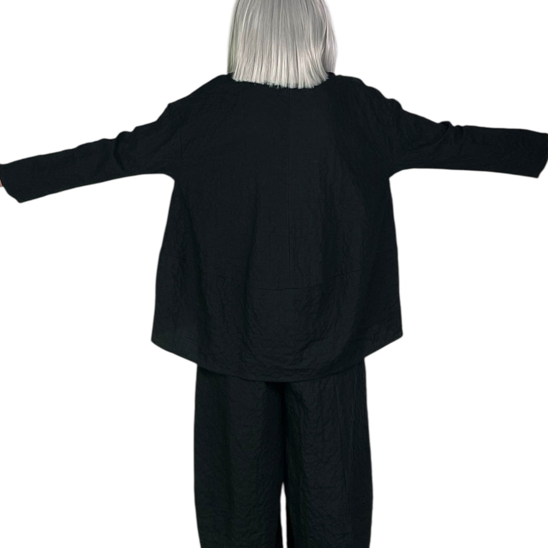 SELINE TEXTURED COTTON SHIRT