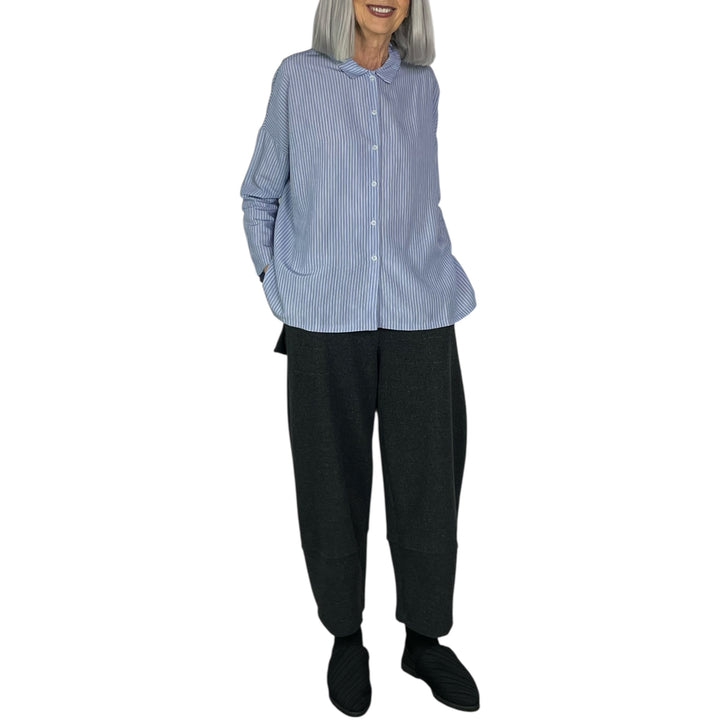 PIRRI STRIPED BASIC SHIRT