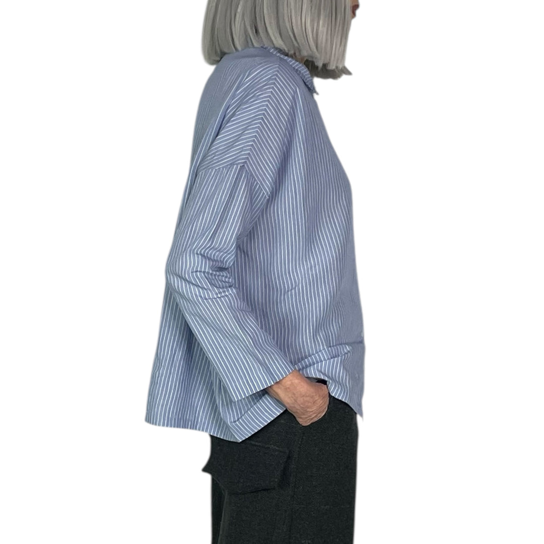 PIRRI STRIPED BASIC SHIRT