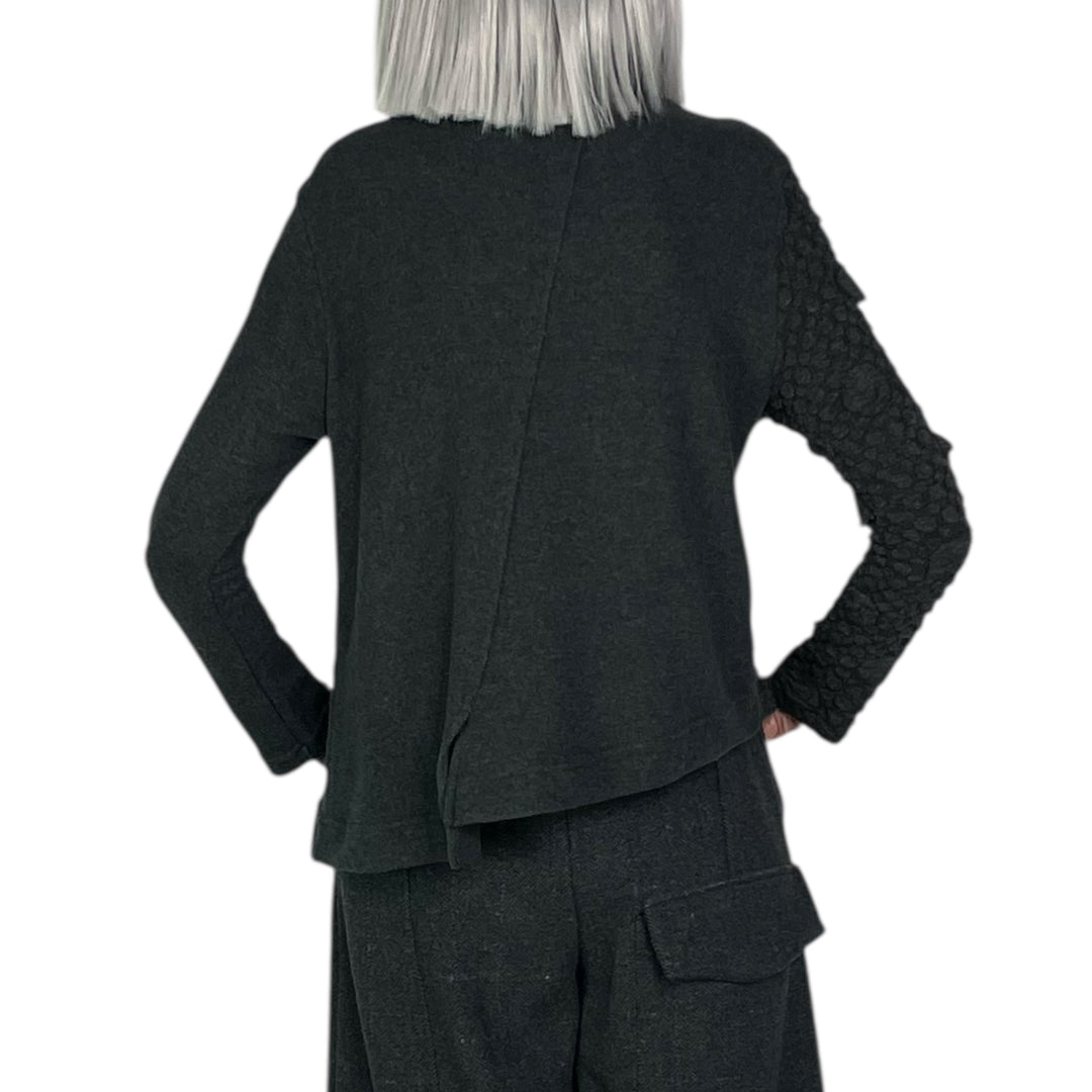DEVA HALF BUBBLE TEXTURE TOP