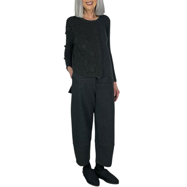 DEVA HALF BUBBLE TEXTURE TOP