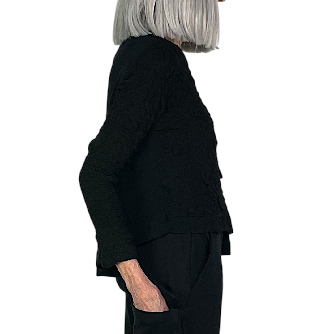 DEVA HALF BUBBLE TEXTURE TOP